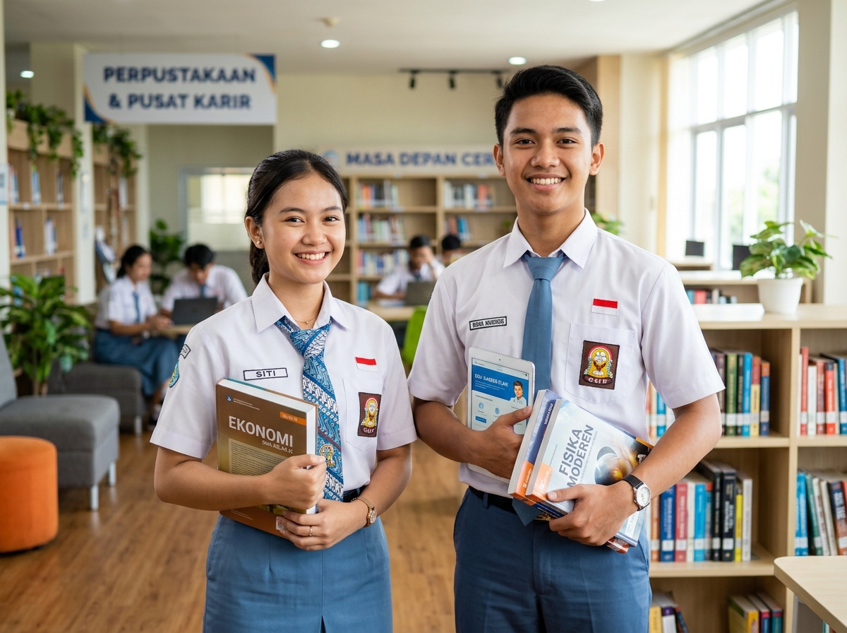 Siswa-Siswi SMA Sukses Memilih Jurusan di Bantuarahin.com